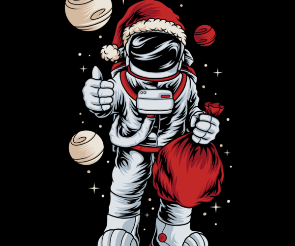 Holiday Astronaut - Cosmic Delivery