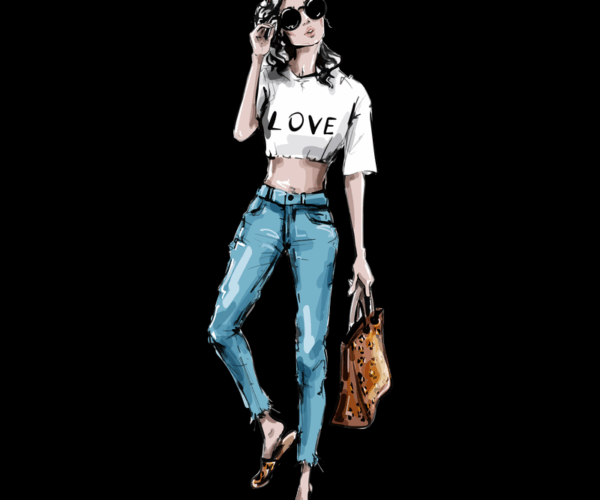 Urban Chic - Denim Love Sketch