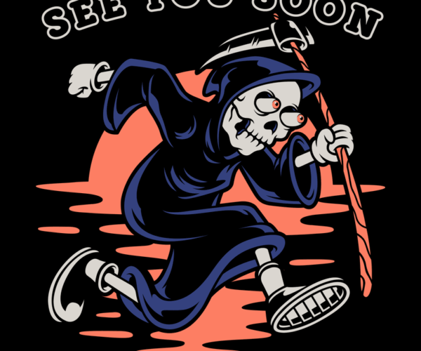 Running Grim Reaper - Deadline Delivery