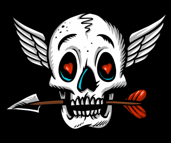 Cupid Skull - Lovesick Undead