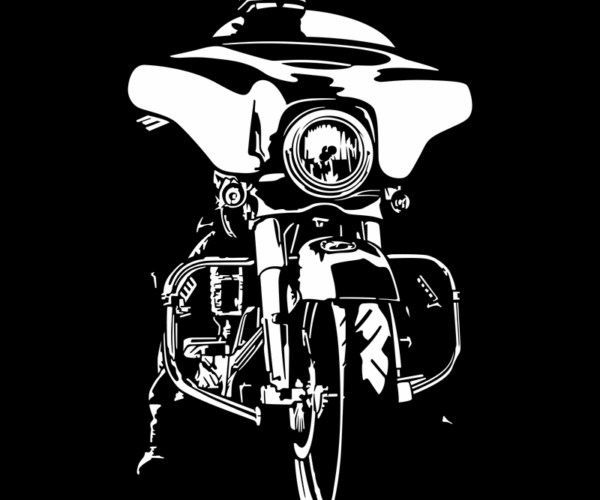 Classic Ride - Motorbike Vector