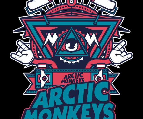 Arctic Monkeys - Band Logo Remix