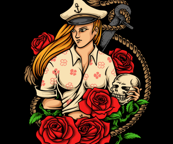 Sailor's Grave - Nautical Tattoo Art