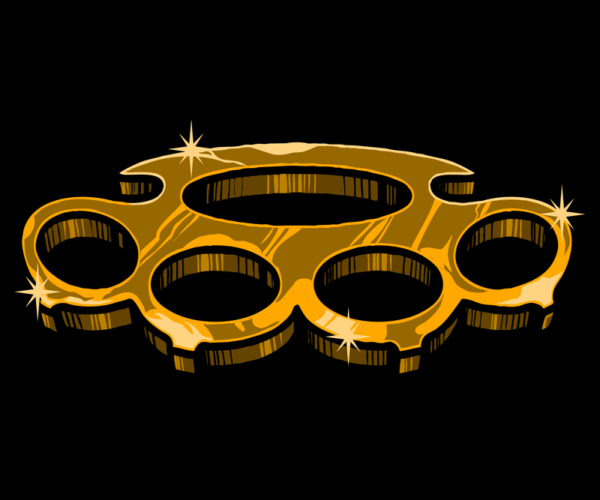 Brass Knuckles - Vintage Style