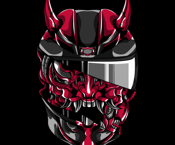 Oni Racer - Cyberpunk Helmet