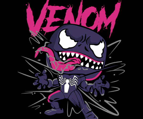Venom - Chibi Pop Art