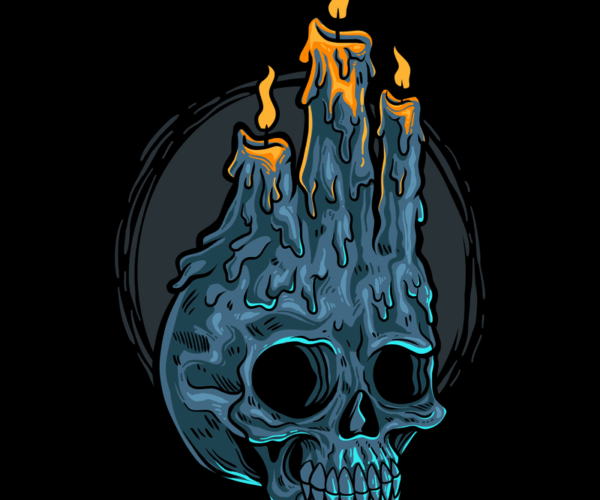 Skull Candle - Melting Nightmare