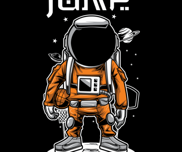 Astronaut Jump - Slam Dunk in Space