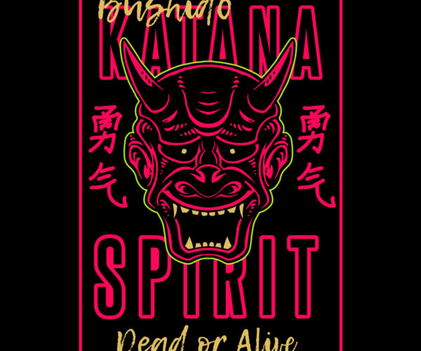 Oni Mask - Bushido Spirit
