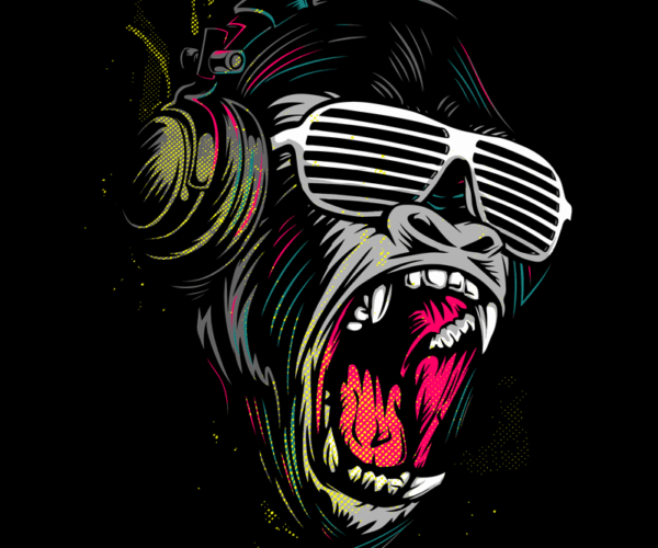 Rave Gorilla - Neon Beats Edition