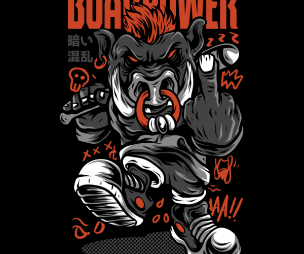 Boar Power - Street Style Rebel