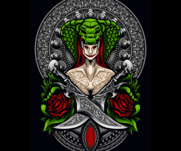 Serpent Queen - Mystical Warrior