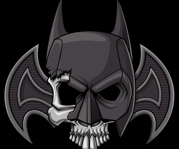 Batman Skull - Fractured Vigilante