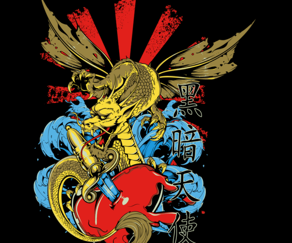 Dragon Wrath - Japanese Warrior