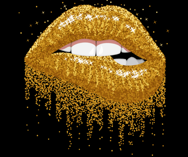 Golden Lips - Glittering Temptation