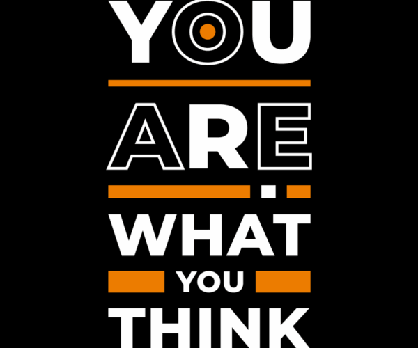 Mindset Affirmation - Motivational Typography