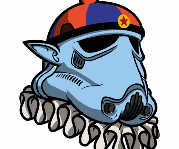 Stormtrooper Jester - Galactic Carnival