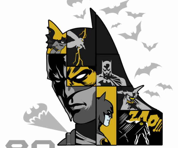 Batman 80th Anniversary - A Multiverse Mosaic