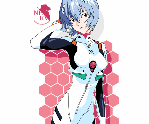 Rei Ayanami - Neon Genesis Evangelion Fan Art