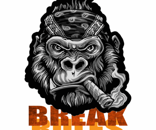 Rebel Gorilla - Cigar Smoker