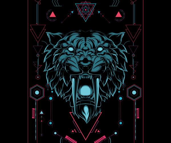 Sabertooth Tiger - Geometric Awakening