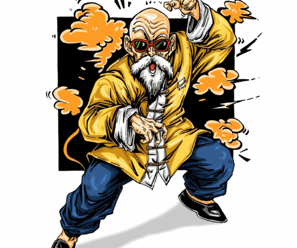 Master Roshi - Kamehameha Ready