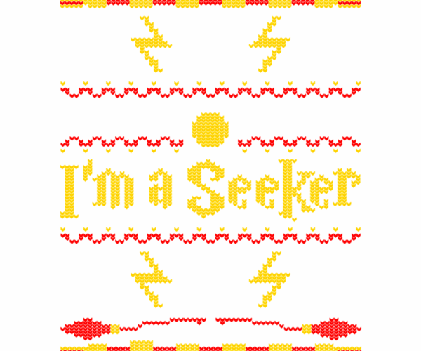 I'm a Seeker - Quidditch Ugly Sweater