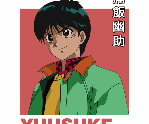 Yuusuke Urameshi - Retro Anime Portrait