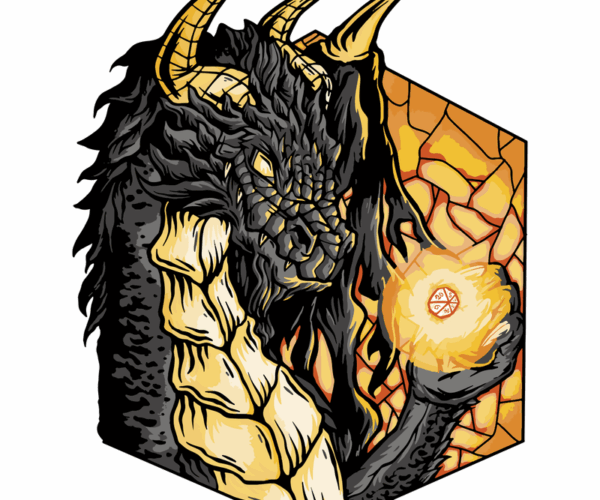 Obsidian Dragon - Dice Master