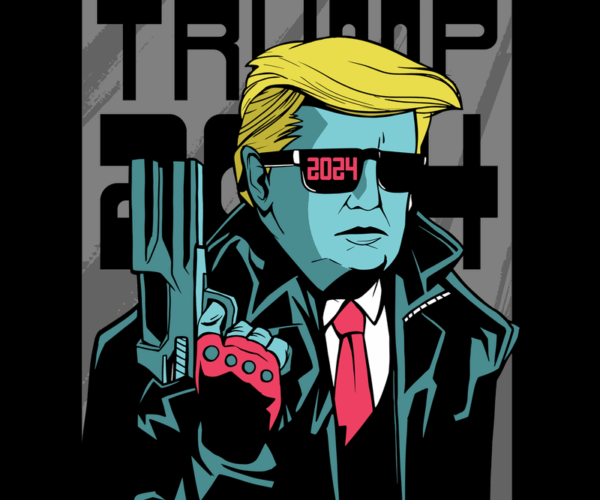 Trump 2024 - Cyberpunk Commander