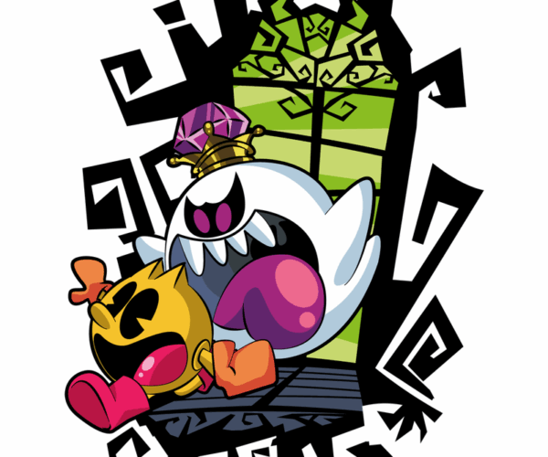 King Boo Pac-Man Fusion - Spooky Snack Time