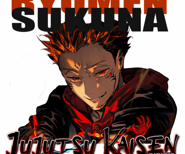 Ryomen Sukuna - Jujutsu Kaisen Fiery Embrace