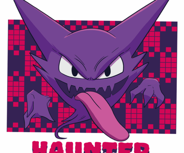 Haunter Pixelated Ghost