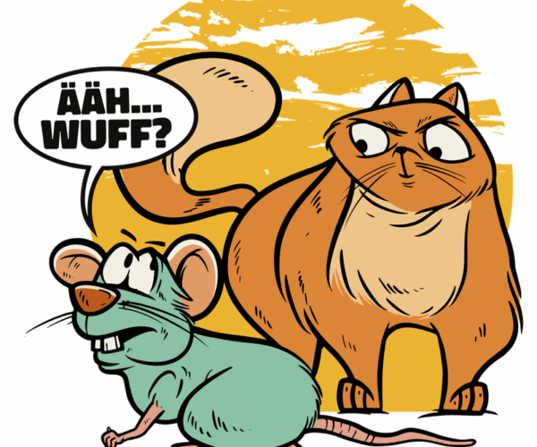 Scaredy Rat and Grumpy Cat - Sunset Showdown