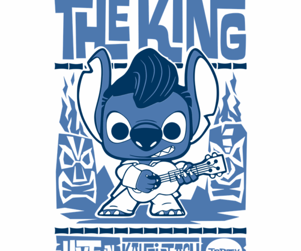Stitch as The King - Hawaiian Luau Concert