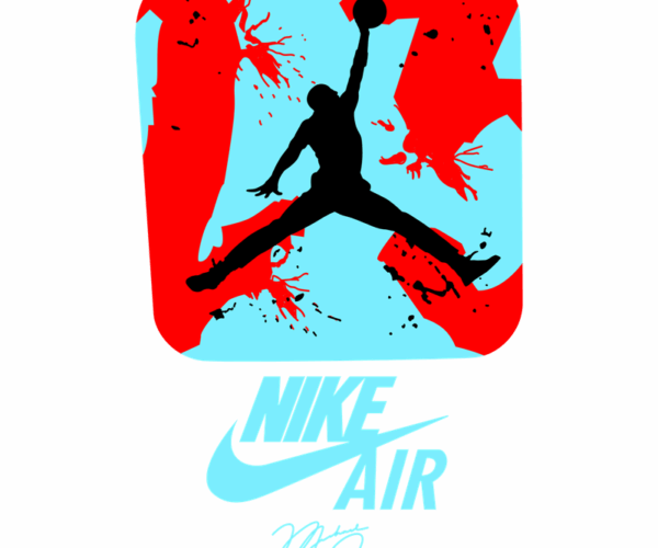 Air Jordan Silhouette - Splashy Remix