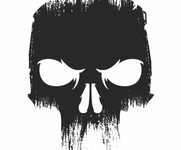 Grunge Skull - Decaying Darkness