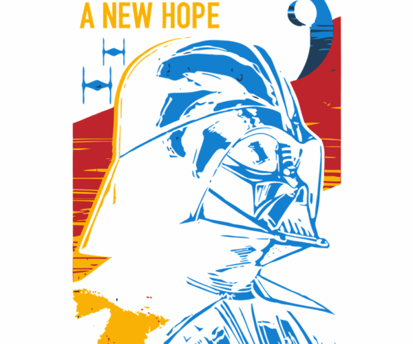 Darth Vader - A New Hope Silhouette