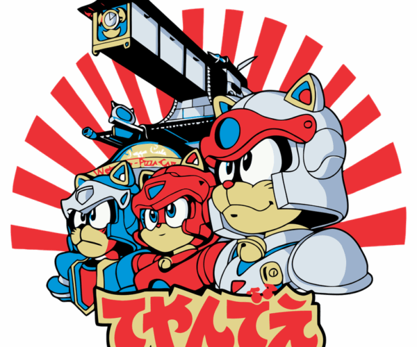 Nekketsu Kōkū Senki - Retro Robot Cats