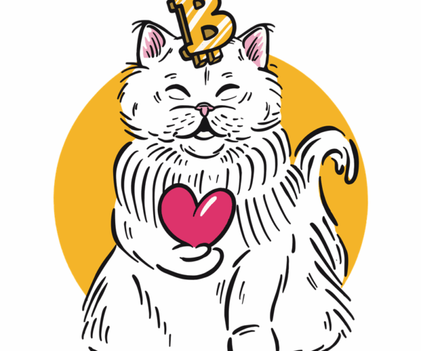 Bitcoin Cat - Crypto-Loving Companion