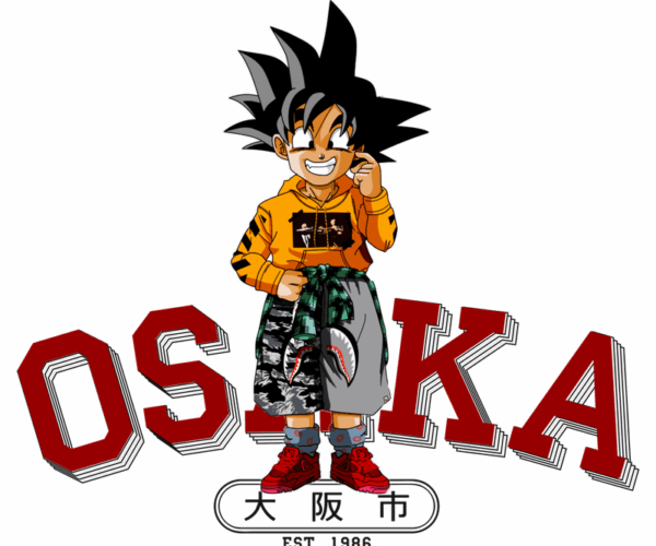 Goku Drip - Osaka Street Style