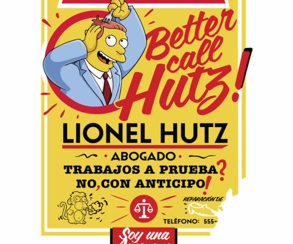 Lionel Hutz - Better Call Hutz! Spanish Simpsons Parody
