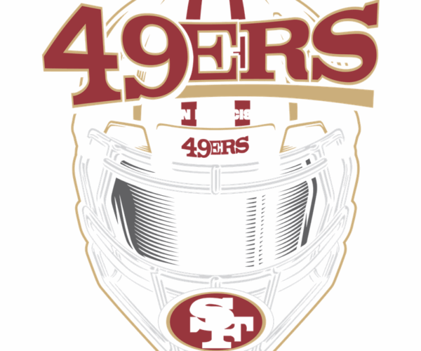 San Francisco 49ers Helmet Graphic