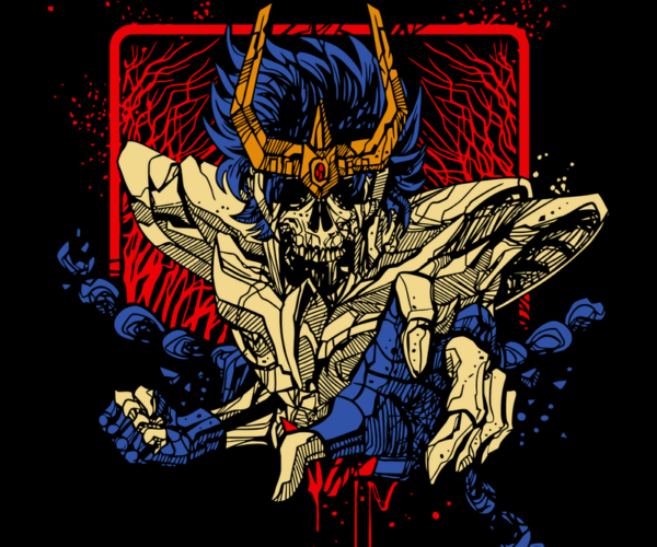 Skeleton Saint Seiya - Spectral Warrior