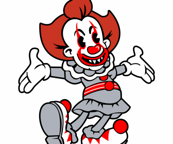 Pennywise the Dancing Clown - Retro Horror