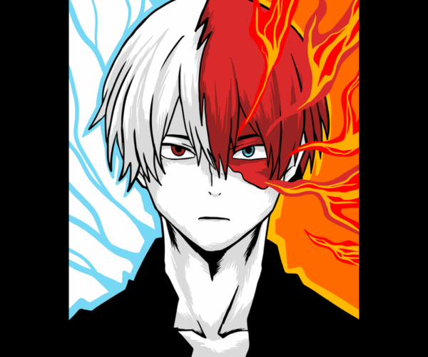 Shoto Todoroki - Dual Quirk Design