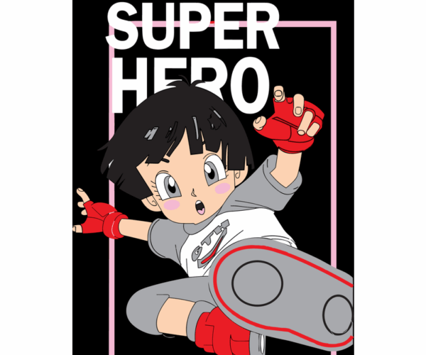 Pan Superhero - Power Up