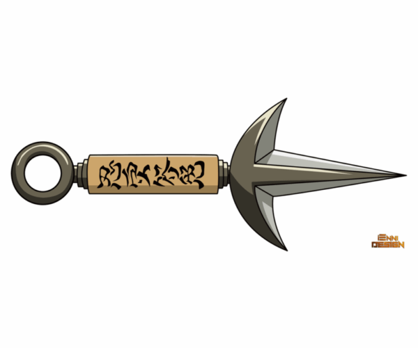 Hidden Leaf Kunai - Ninja Weapon