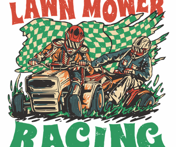 Lawn Mower Racing - Full Throttle Fun