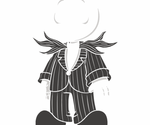 Jack Skellington - Chibi Pumpkin King
